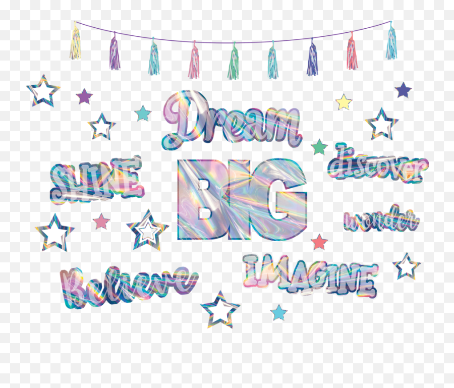 Iridescent Dream Big Bulletin Board Mysite - Dream Theme Bulletin Board Emoji,Big Lemon Emoji Png