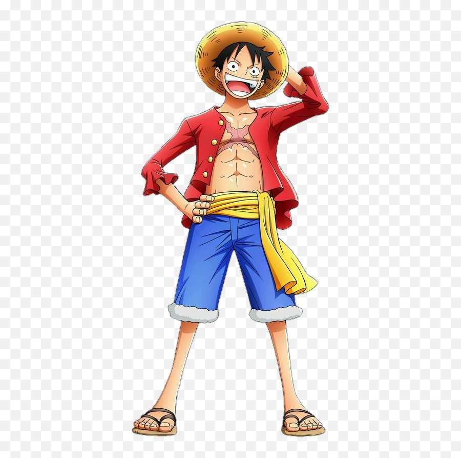 Discover Trending Rufy Stickers Picsart - Monkey D Luffy Png Deviantart Emoji,Fujoshi Emoticon