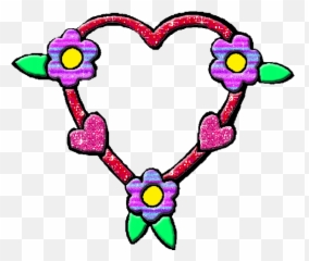 Hearts Glitter Gifs - Glitter Gif Heart Emoji,Animated Heart Emoji