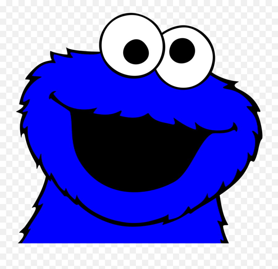 Cookie Monster Clip Art 6 - Sesame Street Cartoon Cookie Monster Emoji,Cookie Monster Emoji