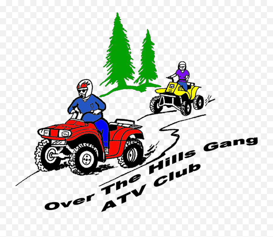 Over The Hills Gang Atv Club - Atv Club Emoji,Four Wheeler Riding Emojis