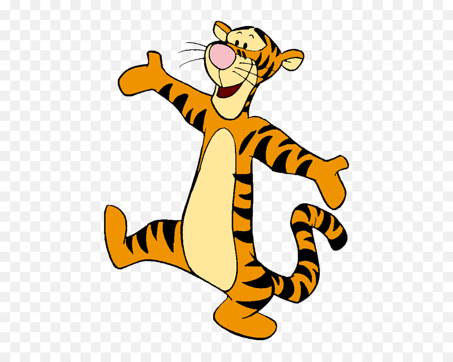 Tigger Winnie The Pooh Clip Art - Png Download Full Size Tiger Winnie The Pooh Clipart Emoji,Pooh Emoji