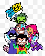 Download Teen Cartoon Arella Raven - Teen Titans Png Emoji,Teen Titans Emoticons