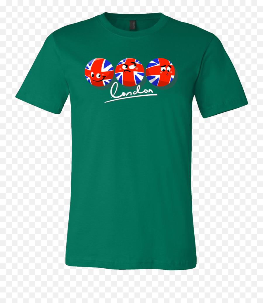 Great Britain British Flag London Funny Emoji T - Shirt,Funny Emoji Texts\