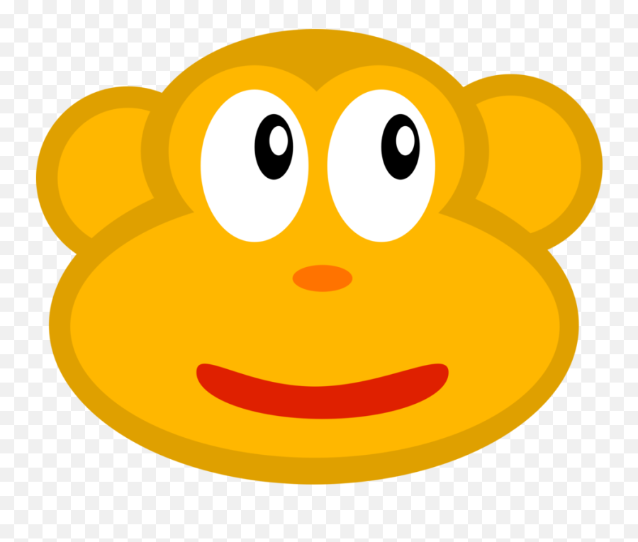Download Smiley Emoticon Computer Icons - Happy Emoji,Monkey Emoticon