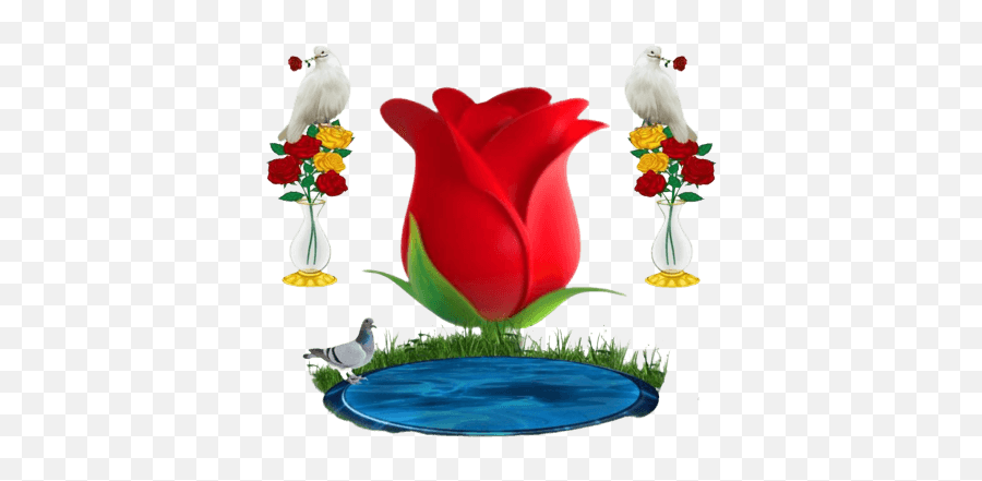 Best Transparent Iphone Rose Emoji Nachural Png Download,Best Flower Emoji