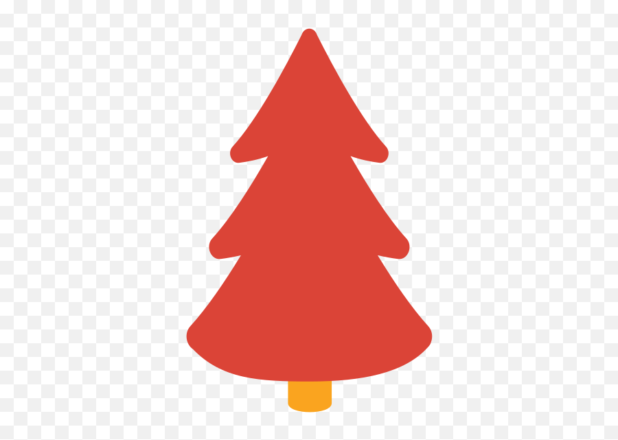 U 1 F 332 Evergreen - Cartoncino Albero Di Natale Clipart For Holiday Emoji,Evergreen Emoji