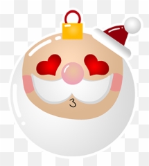 Hi Santa Claus Stickers By Luis Maldonado Emoji,Dead X Eyes Emoji