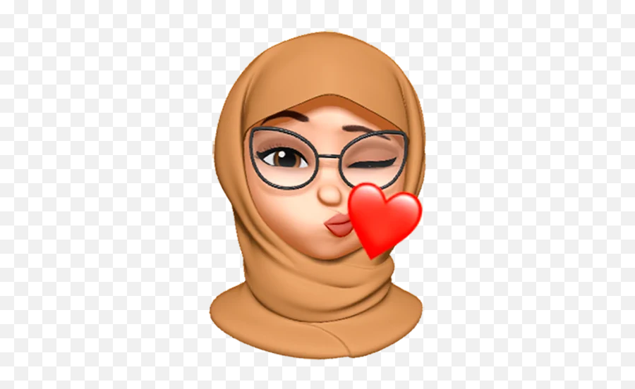 Hijab Memojis Stickers For Whatsapp Emoji,Memojis Images