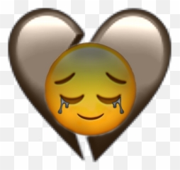 Emojis Emoji Sad Brokenheart 323215528297211 By Leyna12,Sad But Happy Emoji
