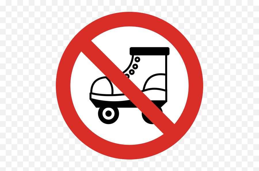 No Skating Icon Png And Svg Vector Free Download Emoji,Rollerskate Emojiu