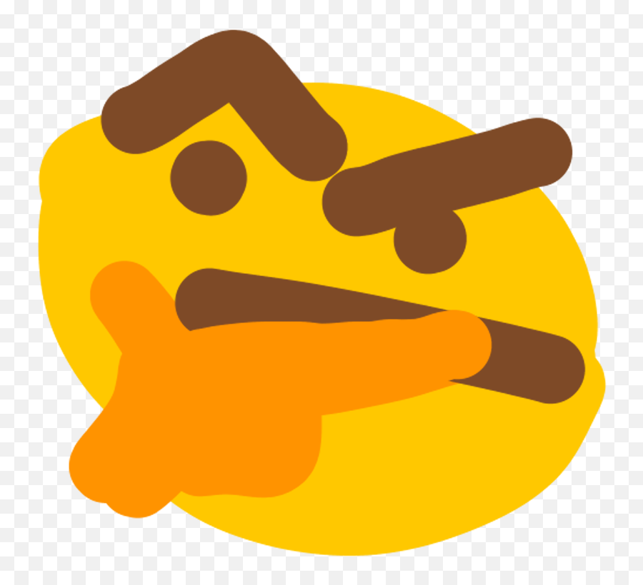Thonk Discord Thinking Emoji Thonk Emoji Free Emoji PNG Images EmojiSky Com