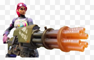 Fortnite Minigun Update Image By Jarick - Fortnite Character Holding Gun Transparent Emoji,Minigun Emoji