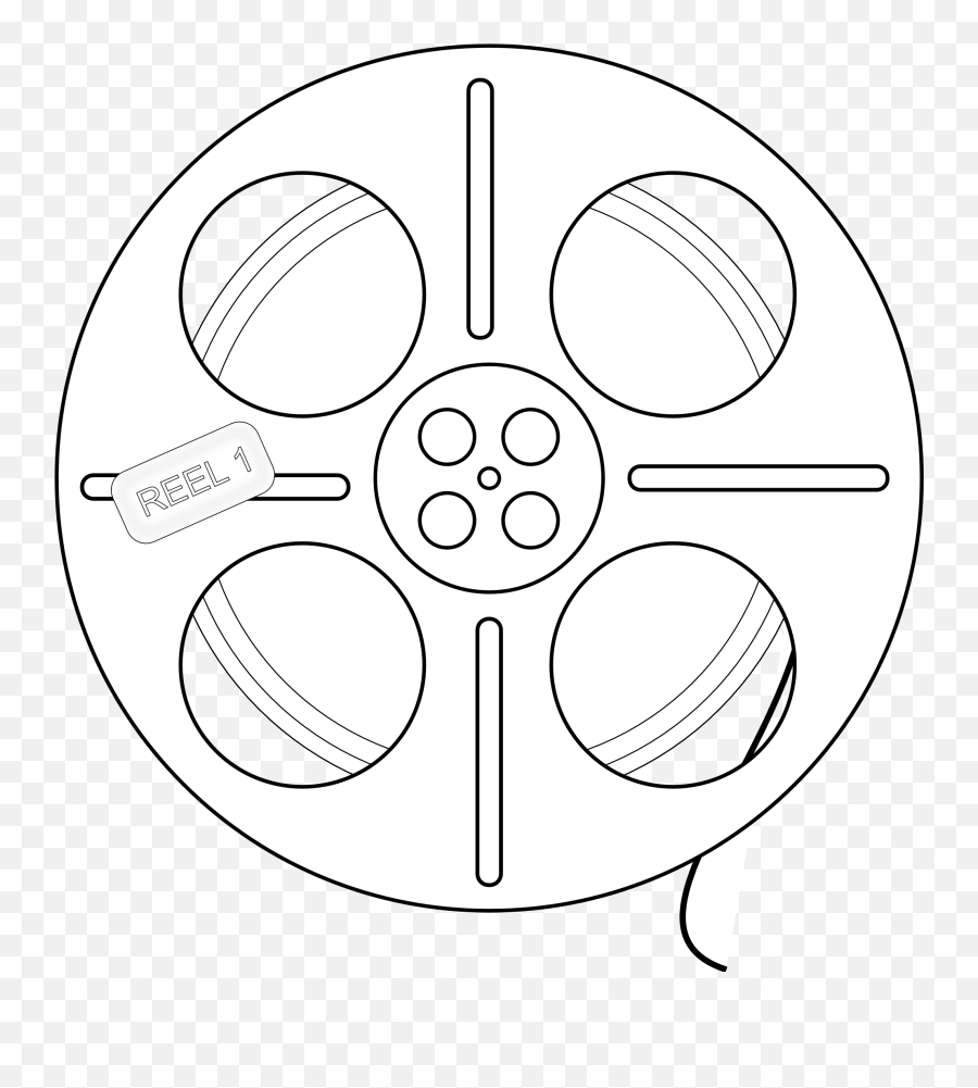 Movie Reel Clipart - Rim Emoji,Film Reel Emoji - Free Emoji PNG Images ...