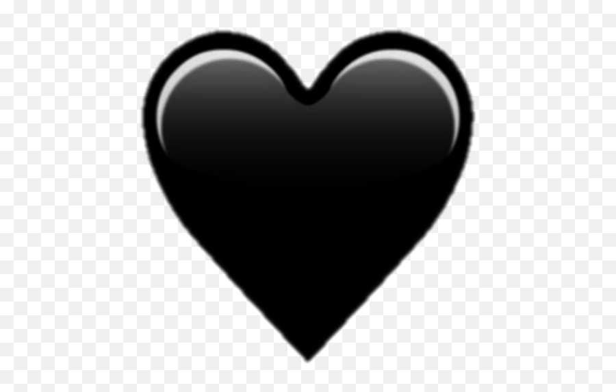 Download Free Png Emoji Black Heart Png - Transparent Black Heart Emoji,Black Emoji