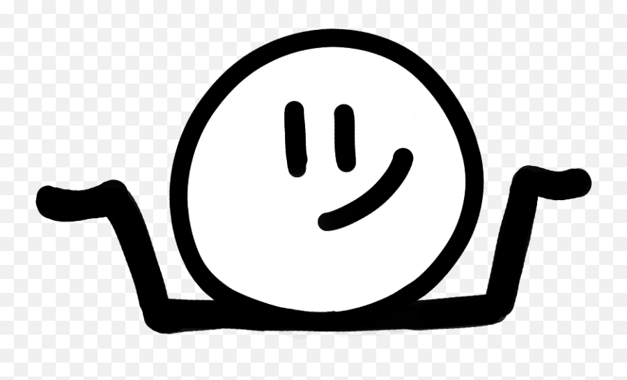 Just Nothing - Happy Emoji,Stickman Emoticon