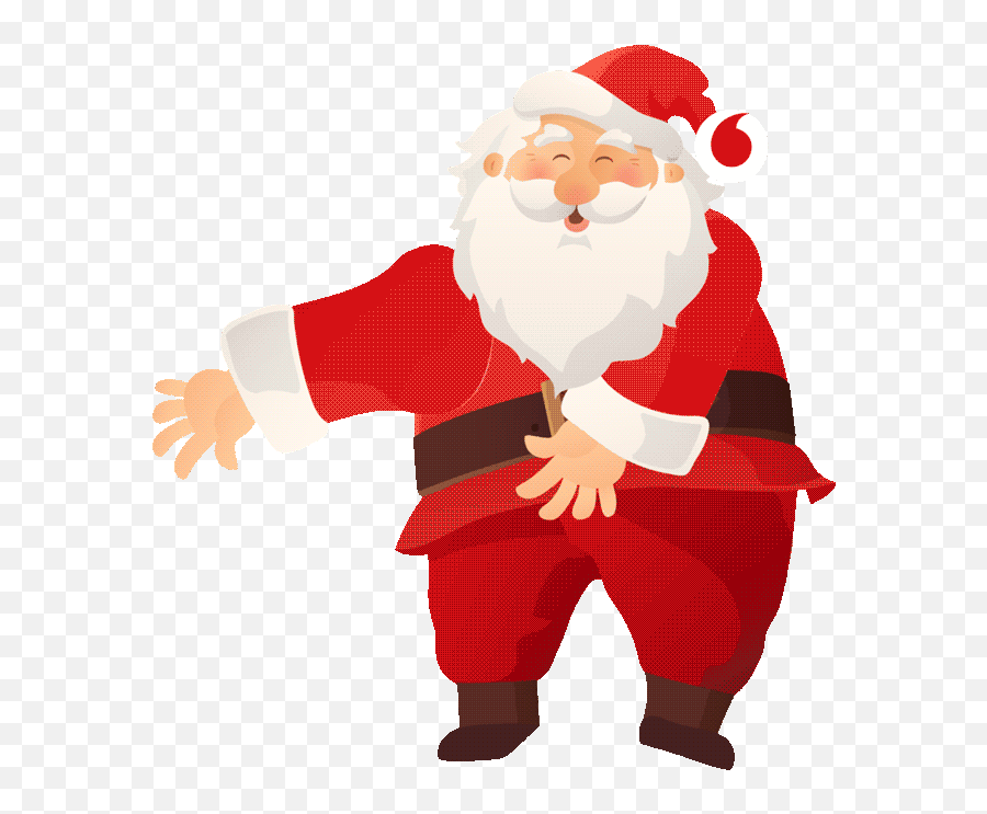 Animated Dancing Santa - Santa Claus Dancing Gif Emoji,Dancing Santa Emoticon