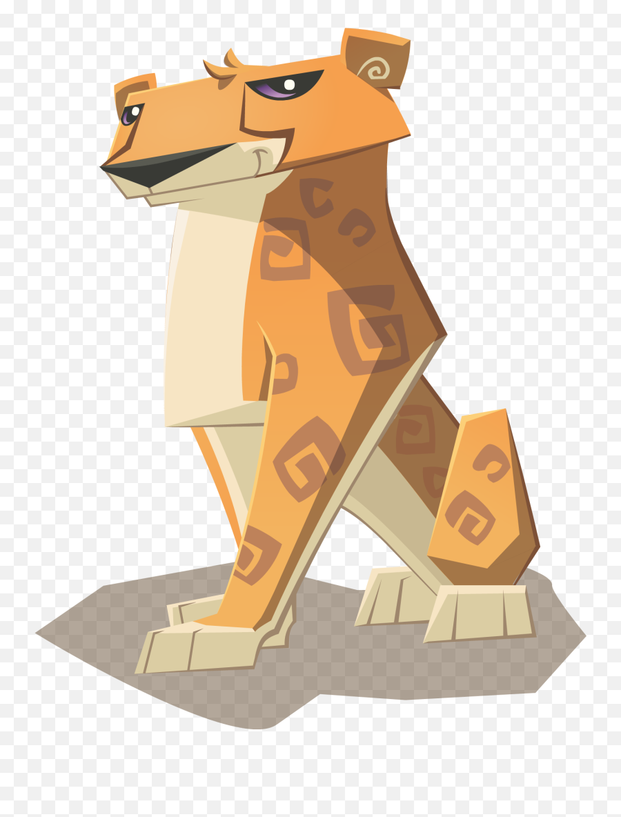 Cheetah Animal Jam Animals Transparent Cartoon - Jingfm Cheetahs In Animal Jam Emoji,Cheetah Emoji