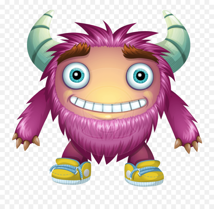 Search Graphicmama - Monster Cartoon Characters Emoji,Furry Thinking Emoji