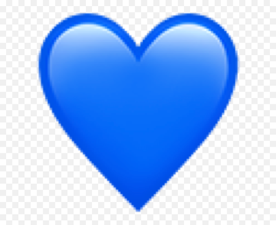 Blue - Transparent Blue Heart Emoji Png,Blue Heart Emoji
