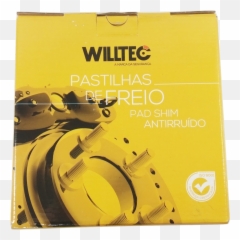 Pastilhas De Freio Da Marca Willtec - Paper Emoji,Tiida 2010 Emotion