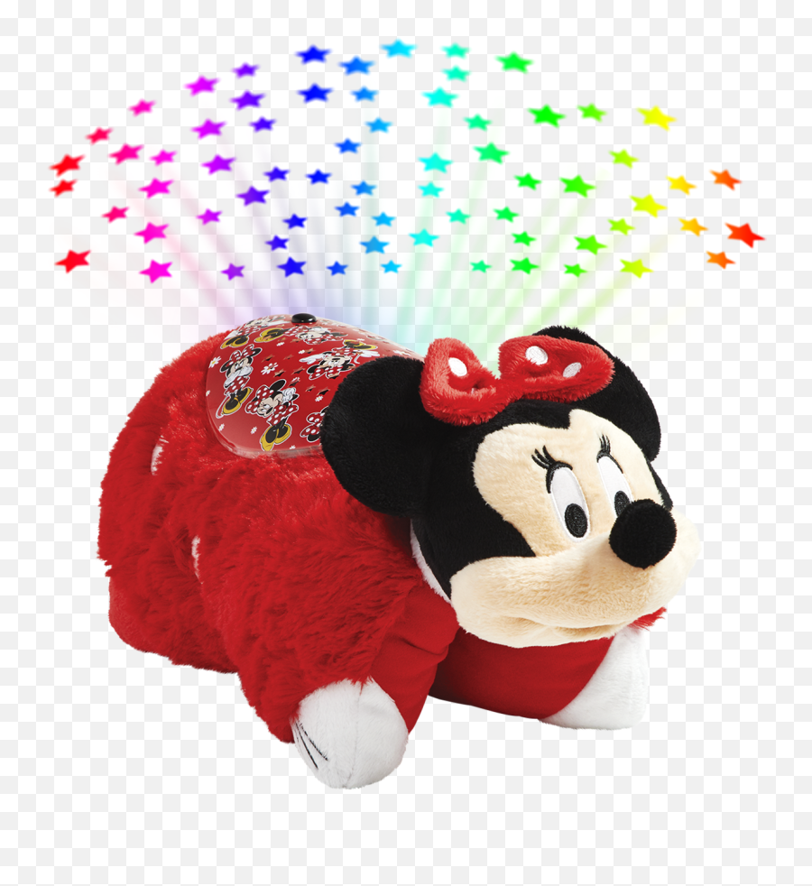 Disney Minnie Mouse Sleeptime Lite - Pillow Pets With Night Light Emoji,Disney Emoji Pillow