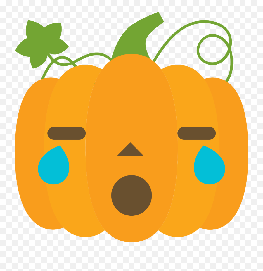 Free Emoji Potiron Cri Png With - Pumpkin Love,Cri Emoji