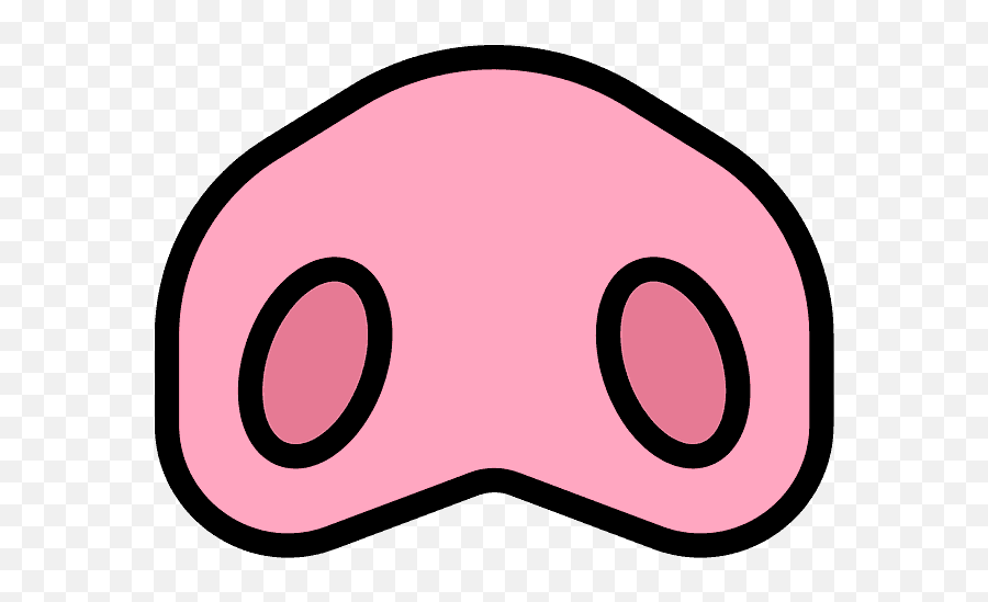 Pig Nose - Dot Emoji,Nose Emoji