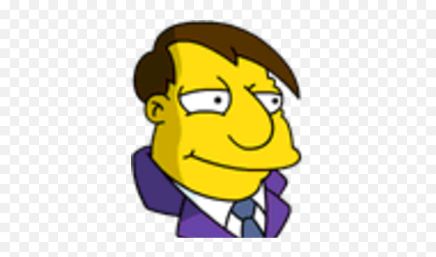 Quimby The Simpsons Tapped Out Wiki Fandom - Happy Emoji,How To Make A Rolling Tumbleweed Emoticon