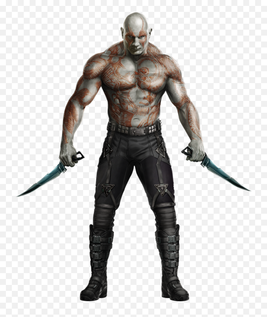 The Guardians Of The Galaxy - Drax Png Emoji,Mantis Drax Emotion