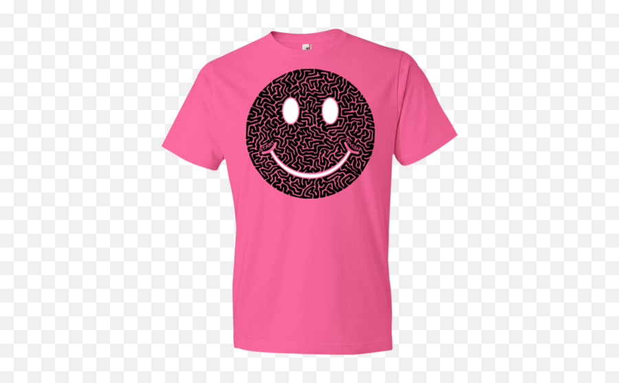 Smiley Face Maze Youth T Emoji,Emoticon Ym