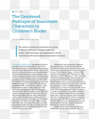 Pdf The Gendered Portrayal Of Inanimate Characters In - Document Emoji,Chicka Chicka Boom Boom: Emotions