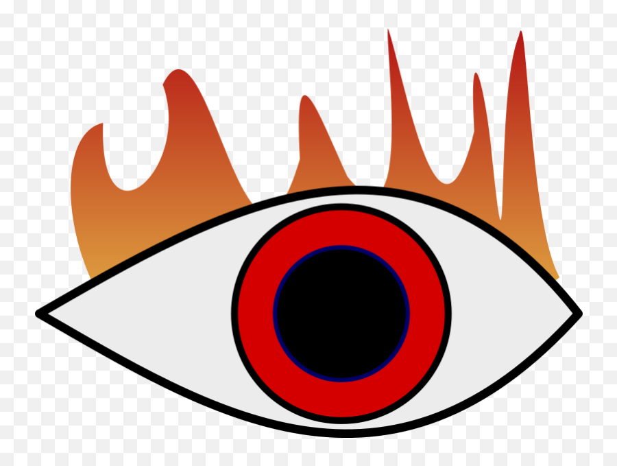 Burning Eye - Eyes Pain Clipart Png Download Full Size Eye Pain Clip Art Emoji,Burning Eyebrow Emoticon