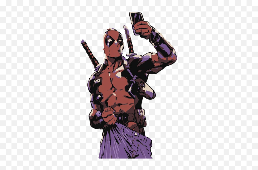 Lady Deadpool Stickers - Live Wa Stickers Deadpool Emoji,Deadpool Poster Emojis