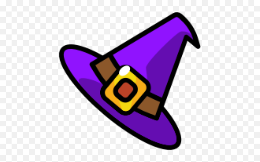 Pin - Witch Hat Emoji,Emojis Brabos