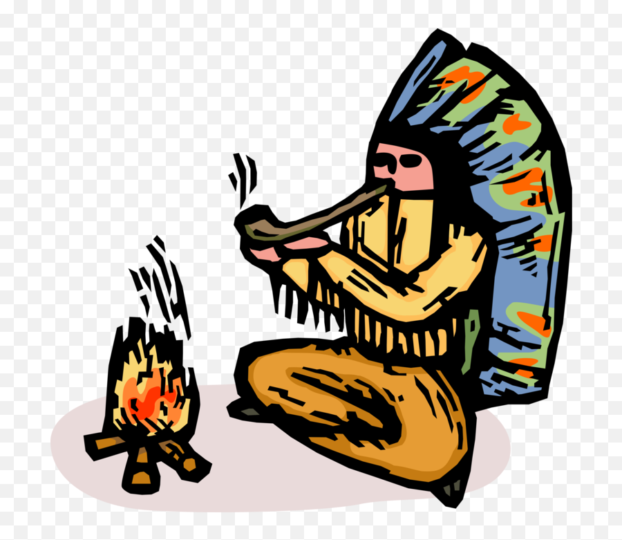 Cartoon Indian Chief Clipart - Cartoon Indian Chief Emoji,Chief Wahoo Emoji