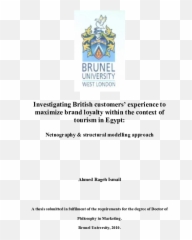 Pdf Investigating British Customersu0027 Experience To Maximize - Brunel University Emoji,Satisfaction Is Dead. Not. It’s The Most Common Emotion In Great Customer Experiences.