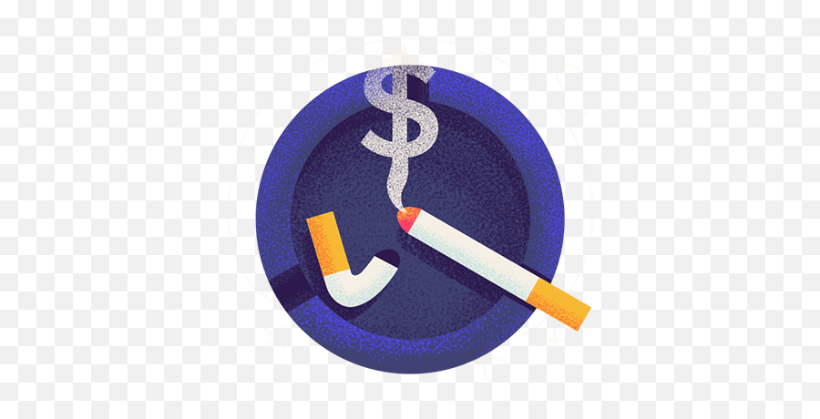 The Real Cost Of Smoking - Cigarette Emoji,Marijuana Cigarette Text Emoticon