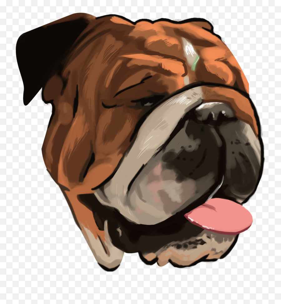 Emoji En Character Design Pt1 - Olde English Bulldogge,Amsterdam Emojis