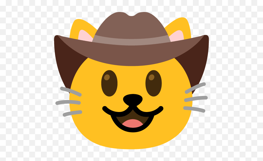 Sarah Zedig On Twitter So I Recently Discovered That - Happy Emoji,Animals With Cowboy Hats Emojis