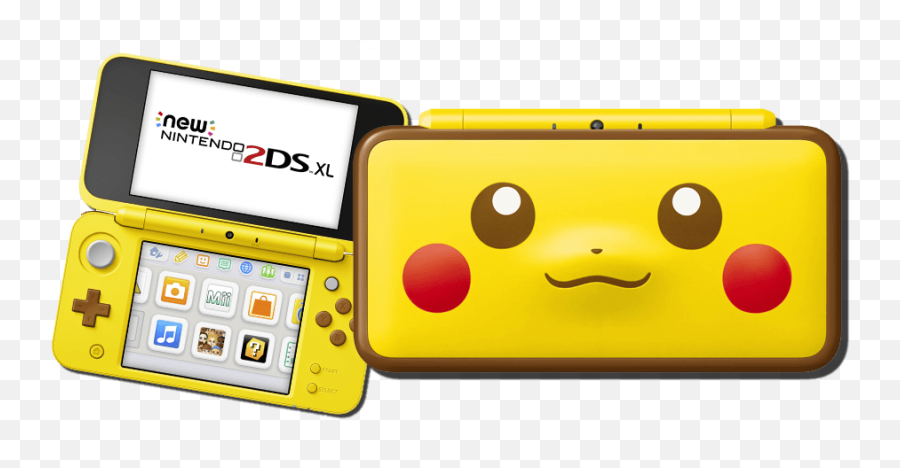 New Pikachu 2ds Xl From Nintendo Is - Portable Emoji,Pikachu Emoticons