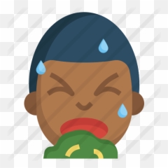 Throw Up - Fictional Character Emoji,Throwing Up Cartoon Emoji