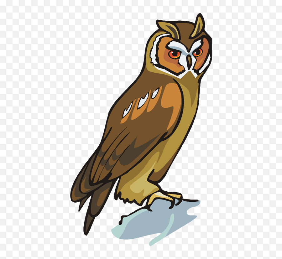 Black - Clipart Great Horned Owl Emoji,Furvilla Emoticon