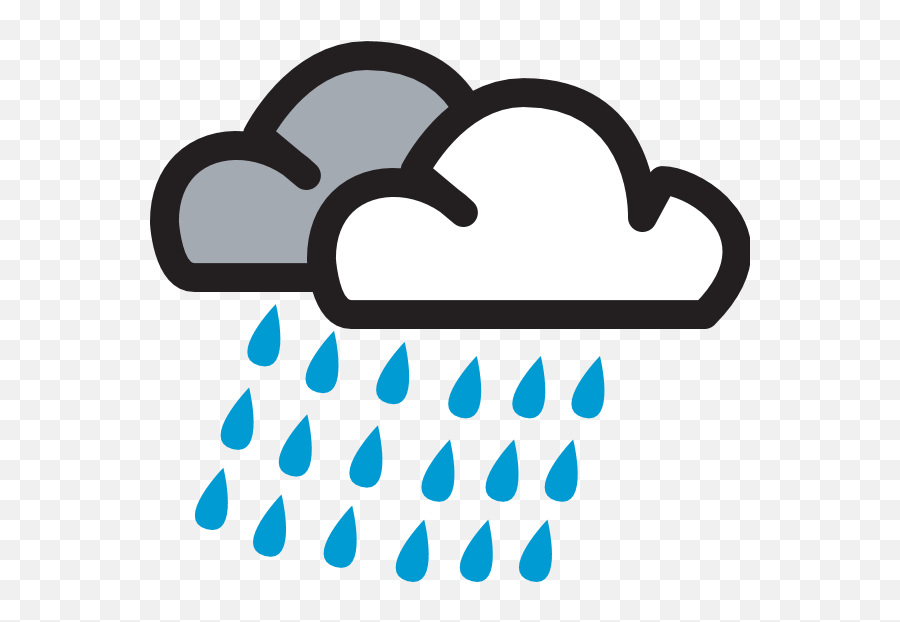 Heavy Rain Weather Symbol Logo - Whitney Museum Of American Art Emoji,Rainy Weather Emoticons