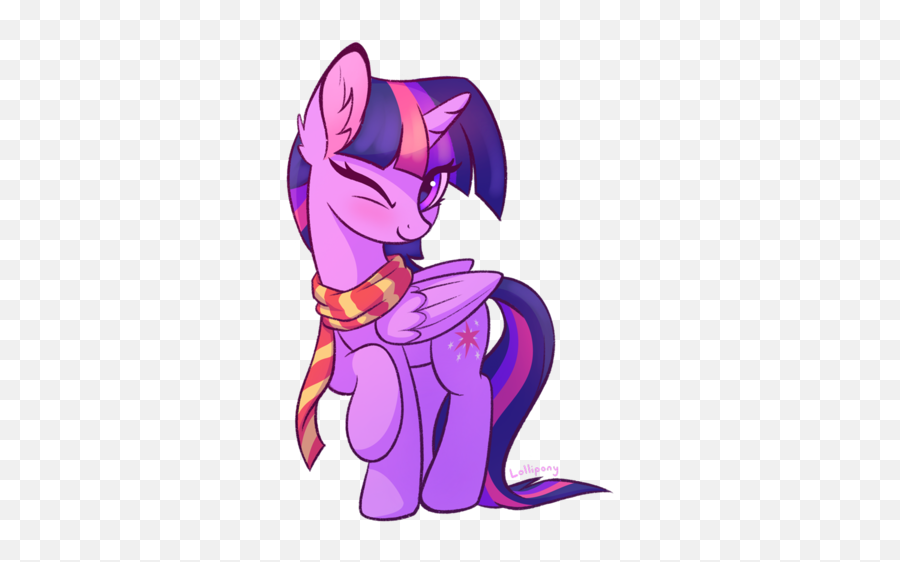 Lollipony Derpibooru - Winged Unicorn Emoji,Cute Little Anime Girl With Purple Hair And Scarf No Emotions