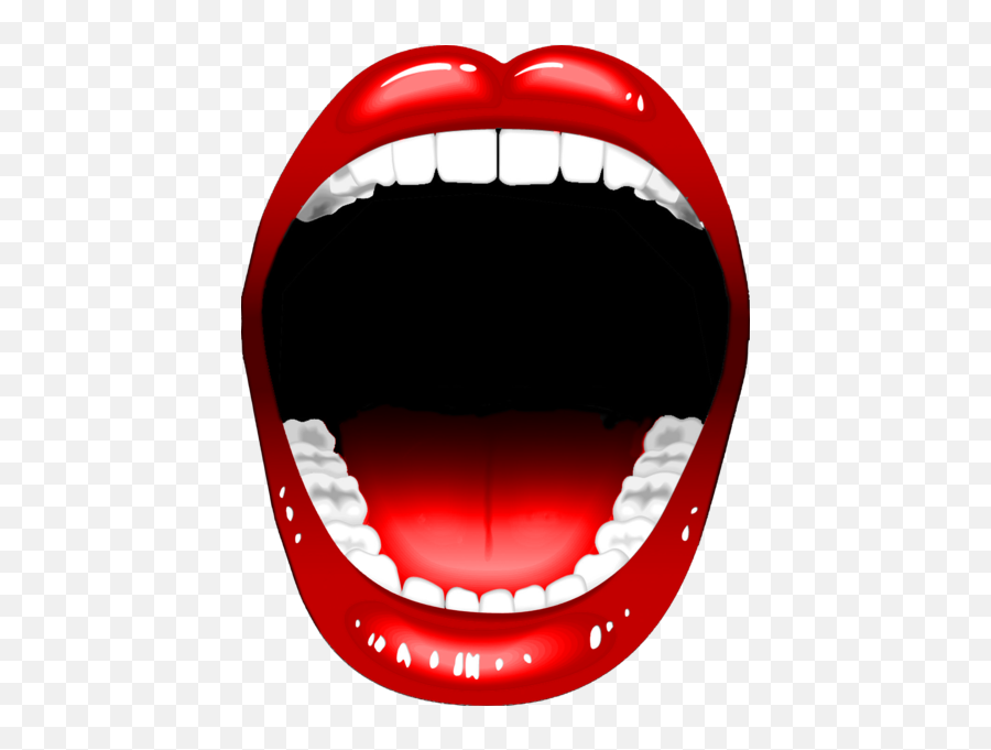 Mouth Clipart Giant Mouth Giant Transparent Free For - Big Mouth Clip Art Emoji,Big Mouth Emoji