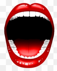 Mouth Clipart Giant Mouth Giant Transparent Free For - Big Mouth Clip Art Emoji,Big Mouth Emoji