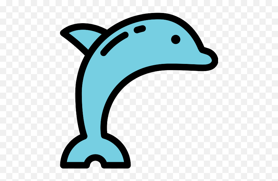 Dolphin Vector Svg Icon - Icon Emoji,Dolphin Emoji Vector