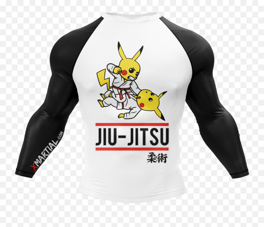 Pikachu Roll Bjj Rash Guard Emoji,Pikachu Emotions Chart