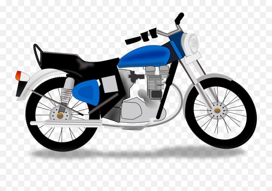 Motorbike Clip Art - Clip Art Library Motorcycle Clipart Png Emoji,Motorcycle Emoji